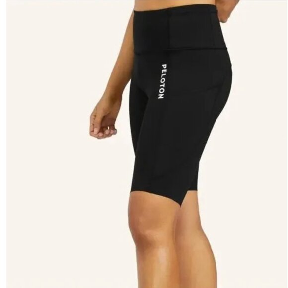 Peloton Lululemon Fast and Free High Rise Short 10" - Size 8 BLACK - Picture 2 of 10